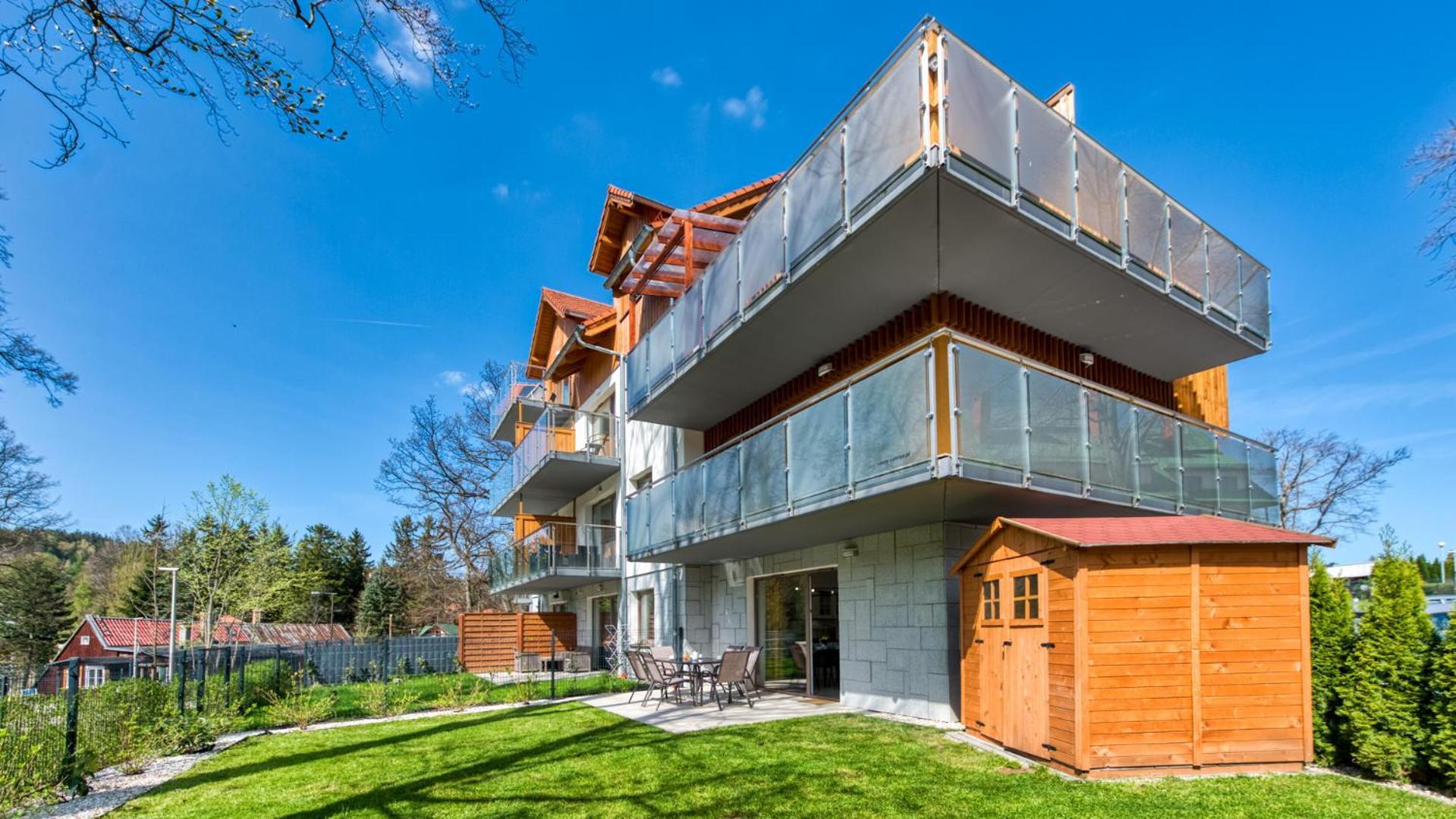 Apartamenty Z Basenem I Saunami Stone Hill Resort II Vip Centrum By Royal Aparts Шклярска Поремба Екстериор снимка