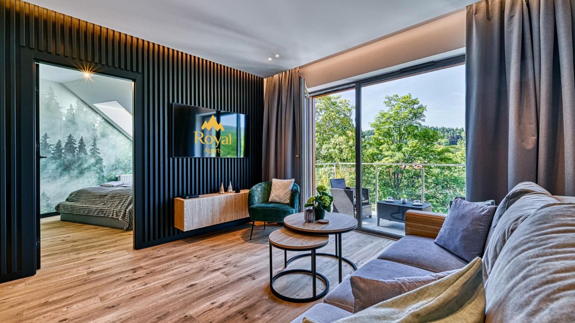 Apartamenty Z Basenem I Saunami Stone Hill Resort II Vip Centrum By Royal Aparts Шклярска Поремба Екстериор снимка